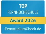 FernstudiumCheck Award 2026: Top-Fernhochschule