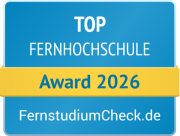 FernstudiumCheck Award 2026: Top-Fernhochschule